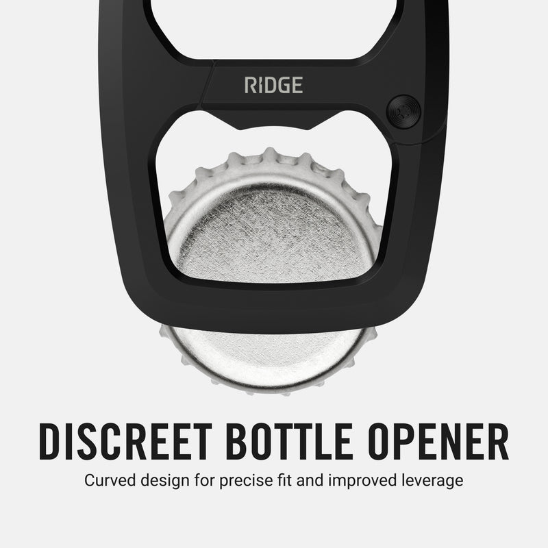Dual Chamber Carabiner  - Royal Black