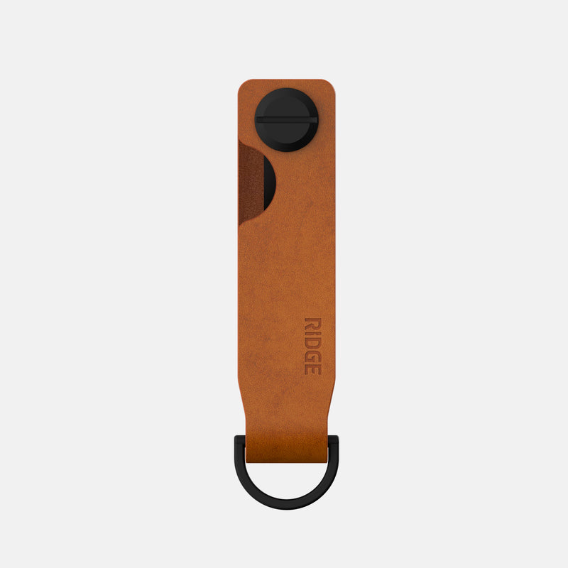Ridge KeyCase - Tobacco Brown Leather